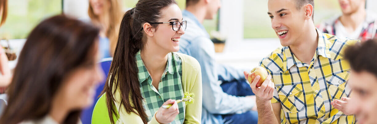 Catering to college students varying dietary needs.