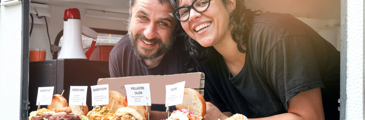 Owners of a food truck.