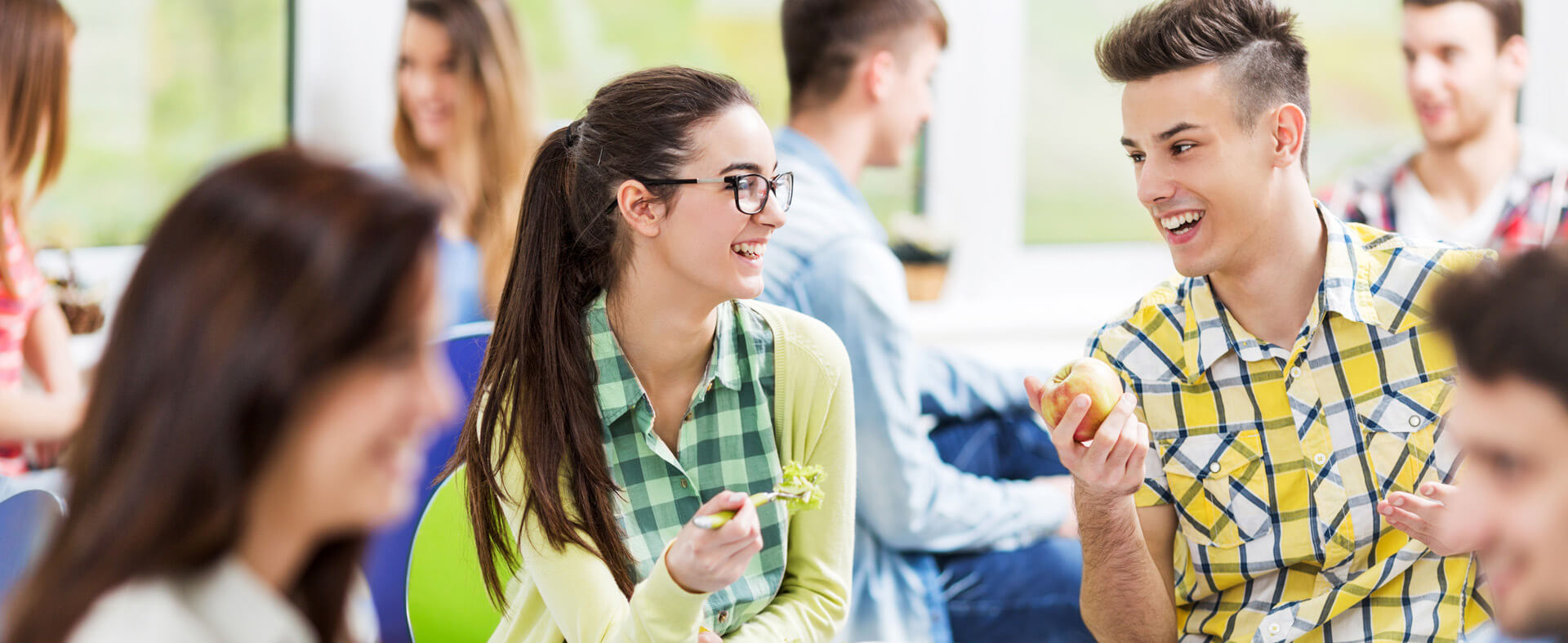 Catering to college students varying dietary needs.