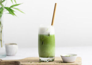 Macha tea beverages are trending.