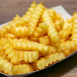 Fries we're ordered via third-party apps and as a side to salads.