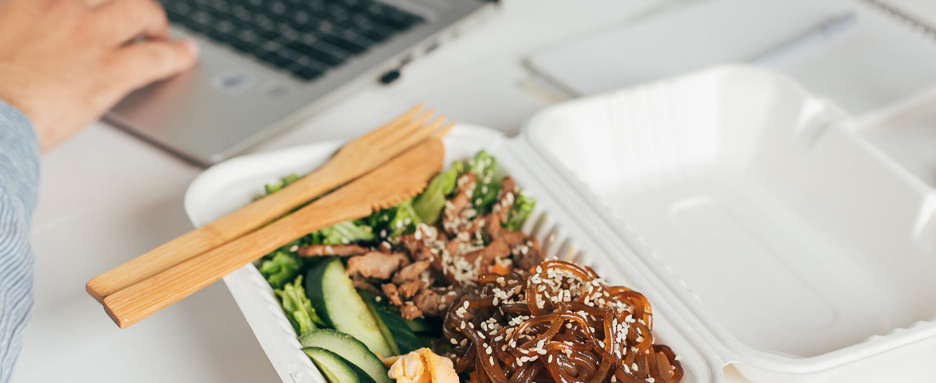 Back to business in catering.