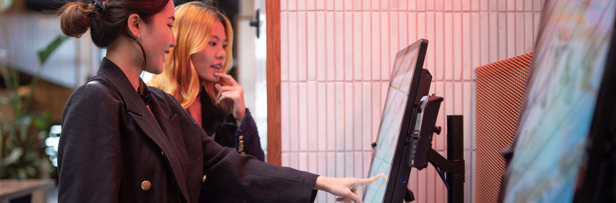 Self-service and contactless technology offers consumers a convenient and efficient way to order and pay without waiting in long lines.