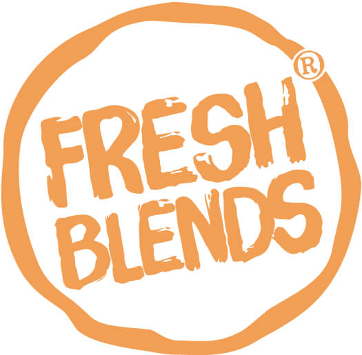 Fresh Blends orange logo